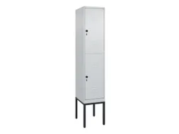 dubbeldekse locker,HxBxD 2120x400x500mm,1x2vak.,vak B 400mm