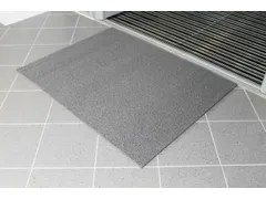 schoonloopmat,mat,HxLxB 14x1200x900mm,pvc-strop,grijs