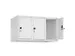 opzetkast,v. locker,3vak.,vak B 300mm,HxBxD 500x900x500mm,vleugeldeur