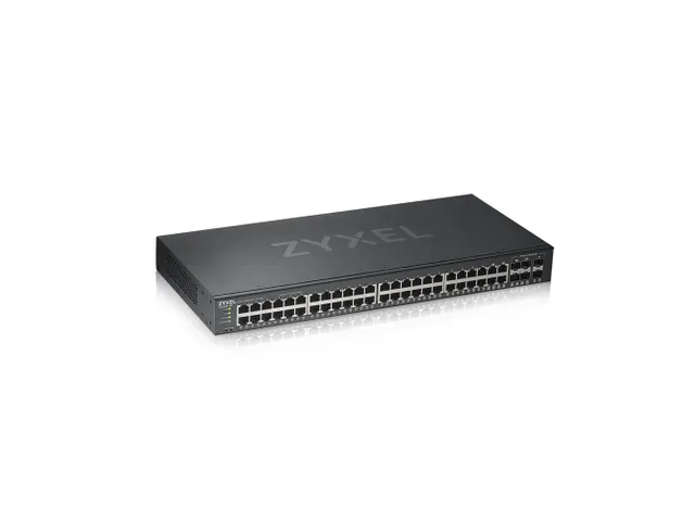 Zyxel GS1920-48V2, Managed, Gigabit Ethernet (10/100/1000), Rack-monta