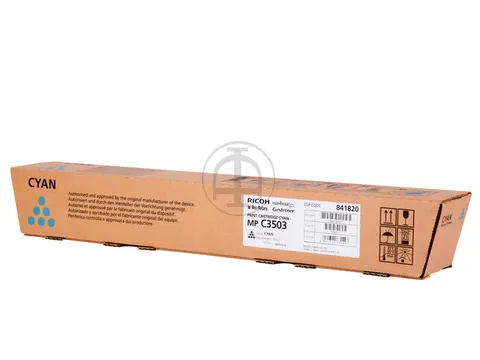841820 RICOH MP toner cyan Type MPC3503