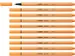 Fineliner STABILO point 88/85 fijn papaya