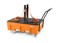 Ladingbeveiligingsset,V. Opvangbak,Stalen Frame,Spanband,Ratel