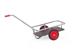 Handtrekwagen 6091V vuurverzinkt 200kg 690x356mm Massief rubber