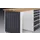zijpaneel,v. werkbank,HxB 692x610mm,geperfor.,RAL7016