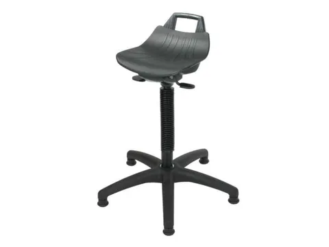 stasteun,zitting kunststof zwart,zitting H 490-680mm