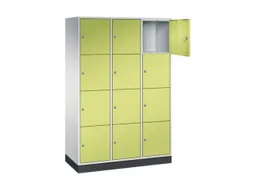 grootvolume-lockersysteem,RAL 7035/RDS1108060,HxBxD 1950x1220x500mm