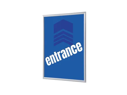 Kliklijst A1 complete set met print "ENTRANCE" Blauw