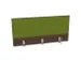 panneau de rehausse,p. table de bureau,NV brun caryer,BN7048-vert