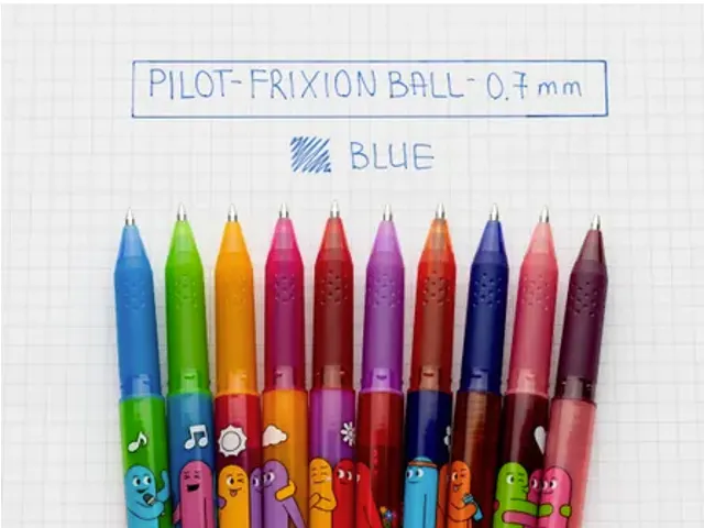 Rollerpen PILOT friXion Friends medium koraalroze