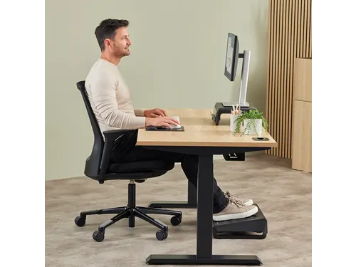Polssteun Fellowes Breyta compact zwart 6x32cm