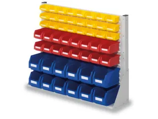 Stellingwand Hxbxd 760X1000X240Mm Enkelzijdig 52Bakken - 1