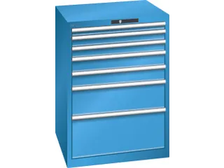 Ladenkast Hxbxd 1000x717x725mm 7laden 75kg Vu Afwerking Ral5012 - 3