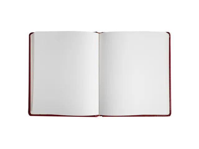 Gastenboek Alpille 2 6x22cm 140bl rood