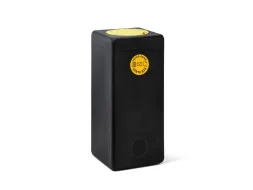 Afvalbak 90 liter EarthBin Geel Zwart