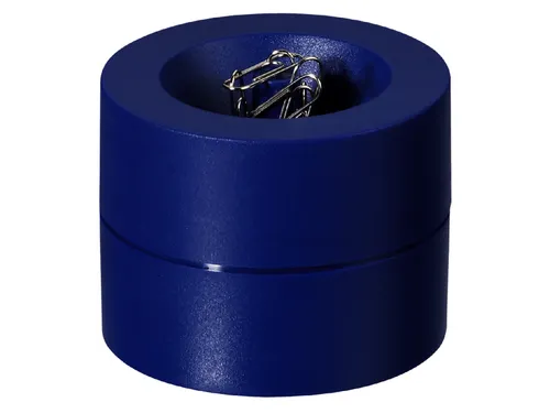 Papercliphouder MAUL Pro Ø73x60mm blauw