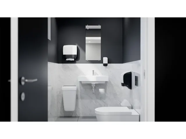 Katrin 88942 Handdoekdispenser mini Wit