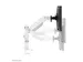 Neomounts NEXT One SL DS65S-950WH2 Support à fixer pour écran double