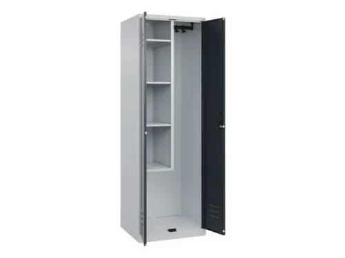 schoonmaakkast,HxBxD 1850x600x500mm,links 4vakken