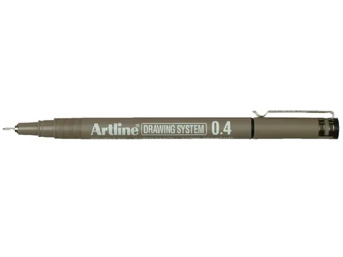 Fineliner Artline technisch 0.4mm zwart