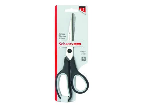 Schaar Quantore 210mm soft grip zwart