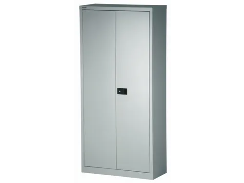 Garderobe-/-Ordnerkast Staalplaat 3 Puntsluiting Kledingstang Grijs
