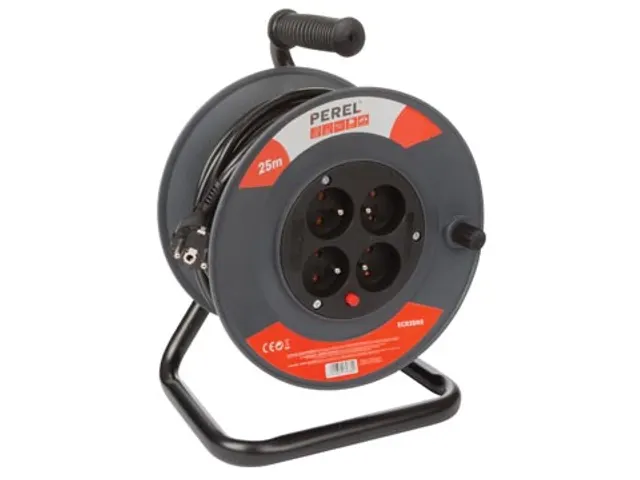 Kabelhaspel 3g1.50, 25m, Voor België