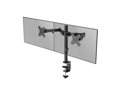 Monitorarm Quantore 2 schermen 17-27 inch zwart