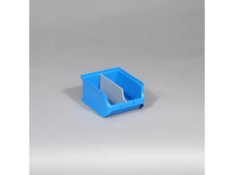 lengteverdeler,v. magazijnbak,HxD 72x150mm,dikte 4mm,Polystyreen,grijs