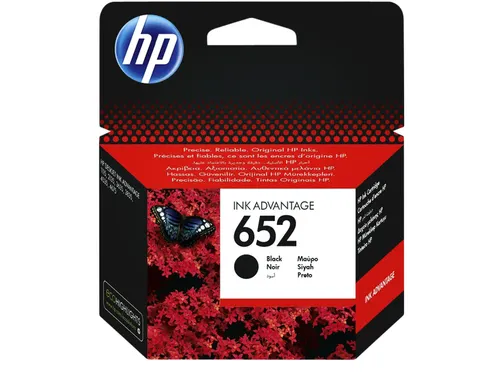 HP 652 Inktcartridge Zwart F6V25AE Origineel