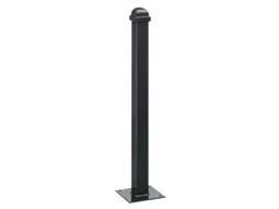 Trottoirpaal 900mm 70 x 70 Mmmet Halve Kogel-kap Met Bodemplaat