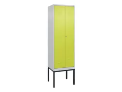 locker voor scheiding van kleding,HxBxD 2120x600x500mm,2vak