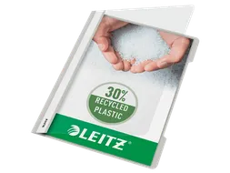 Snelhechter Leitz 4191 standaard A4 grijs 30% gerecycled plastic
