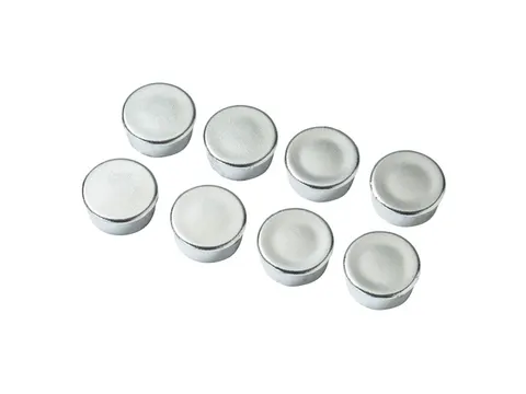 Magneten Millex 15mm chroom set a 8 st.