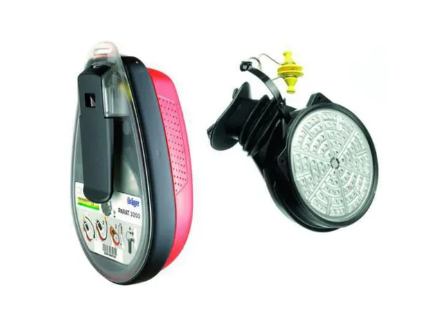 Dräger Parat 3200 ABEK vluchtmasker