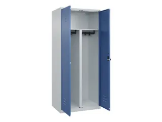 PBM-locker,HxBxD 1850x800x500mm,2vak,vak B 400mm,draaigrendel - 1
