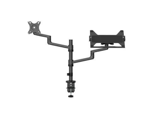 Monitorarm + laptophouder Neomounts NEXT DS20-425BL2 zwart