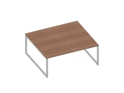 benchtafel,HxBxD 730x1800x1600mm,blad canaletto-hout