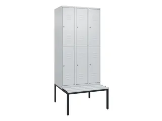 Dubbeldekse dekenkist,HxBxD 2120x900x815mm,3x2vak.,vak B 300mm - 1