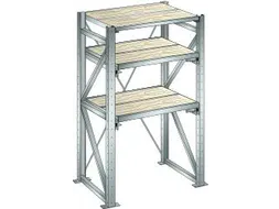 uittrekstelling voor zware lasten,HxBxD 2000x1290x860mm,vaklast 1000kg