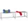 omkleedbank,HxLxD 430x2000x370mm,onderstel RAL6011