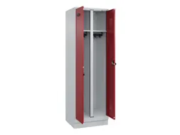 locker voor scheiding van kleding,HxBxD 1950x600x500mm,2vak
