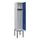 locker,HxBxD 2120x400x500mm,1vak,vak B 400mm,cil.-slot,voetonderstel
