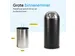 BRASQ PB230+ Push Bin Prullenbak 30 Liter Zwart