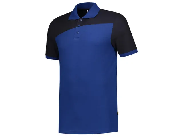 Polo Tricorp Bicolor coutures 202006, bleu marine/bleu roi, taille 4XL