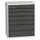 ladekast HxBxD 1000x800x550mm 7laden romp RAL7035 front RAL7016