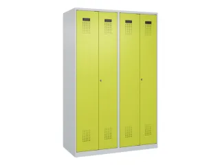 PBM-locker,HxBxD 1850x1200x500mm,4vak,vak B 300mm,cil.-slot - 2