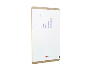 Whiteboard Rocada Natural 75x115cm wit - 3