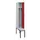locker met bank,voor scheiding van kleding,HxBxD 2120x300x815mm,1vak