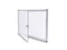 Vitrine Maulextraslim 3xa4 Aluminium Binnen